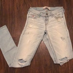 Hollister Light wash & fitted jeans